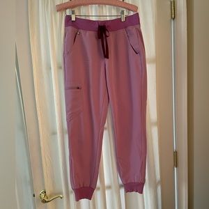 Pink/purple figs joggers
